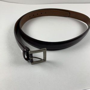 Trafalgar Dress Belt Men's 40 Dark Brown Genuine Leather Business Attire 8345‎